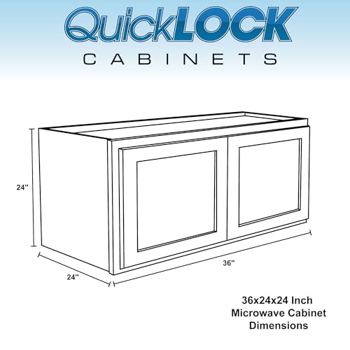 Quicklock RTA (24"D x 36"W x 24"H Standard / Raw Maple)