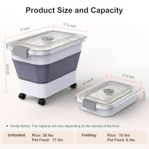 Rice Storage Container (10-30 Lbs)