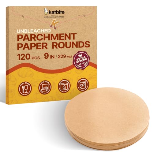 Unbleached Parchment Paper Rounds (Brown / 9inch)