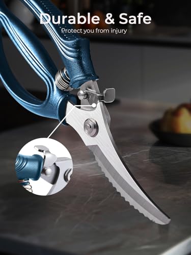 Poultry Shears (Navy Blue)