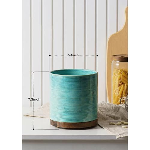 Utensil Holder (Turquoise)