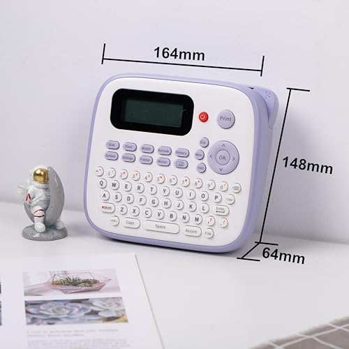 Label Maker Machine with Tapes (Purple Label Maker)