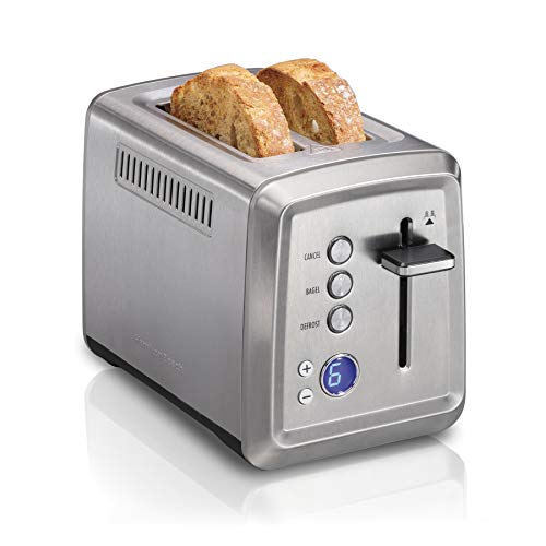 2 Slice Toaster with Digital Read Out (Digital with Defrost Function / Stainless Steel)