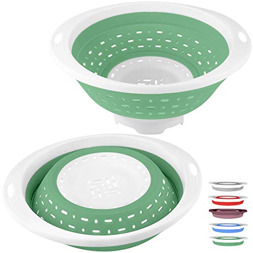 Collapsible Colander and Strainer (3 Count)