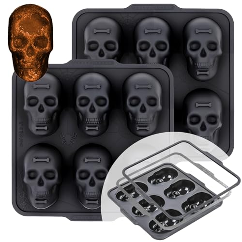 Skull Baking Pan (Skull Muffin: 2pcs)