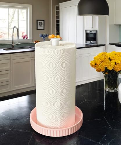 Paper Towel Holder Countertop (Cute Pink)