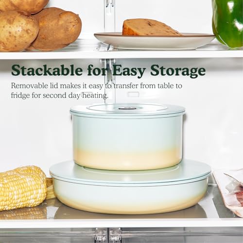 Ombré Titanium Ceramic Cookware Set Non Toxic (16 Ounce)