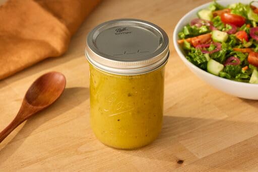 Wide Mouth Glass Mason Jars with Lids and Bands (Pint / 16 Ounce (Pack of 36))