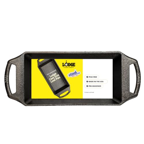 Pre Seasoned Cast Iron Loaf Pan