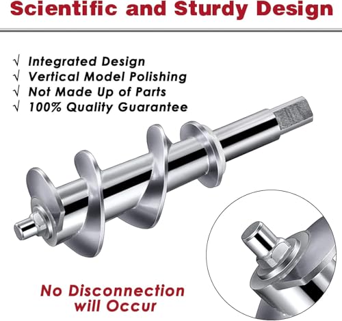 Stainless Steel Food Grinder Attachment for KitchenAid Mixers