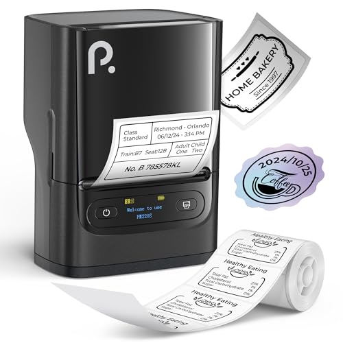 PM220S Label Maker Machine with Tape