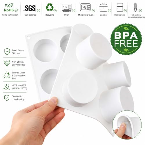 Cylinder Silicone Mold for Baking Mousse Cake