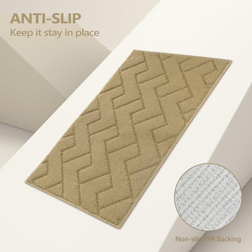 Kitchen Runner Rug (Brown / 20"x48"+20"x32")