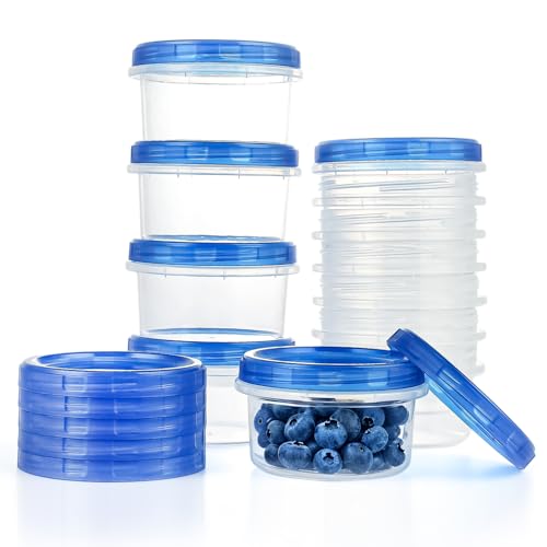 Freezer Storage Containers (8oz-12 pack)