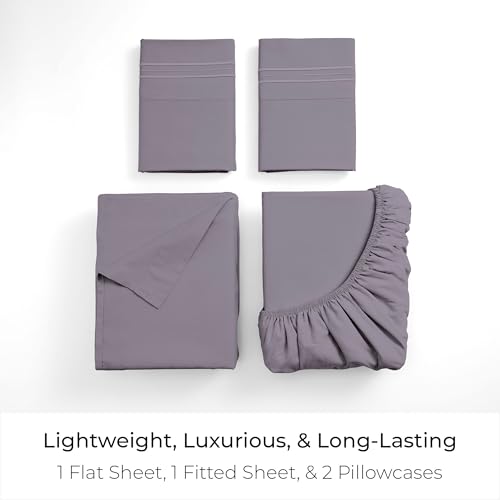 Iconic 4 Piece (1357 Hazy Lilac / King)