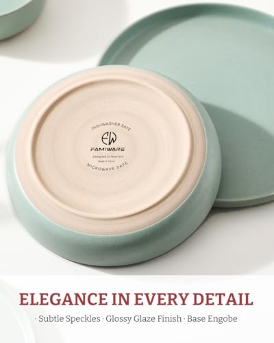 Milkyway 33 oz Pasta Bowls Set of 4 (Light Green / Set of 4)