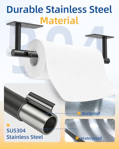 Paper Towel Holder Under Cabinet