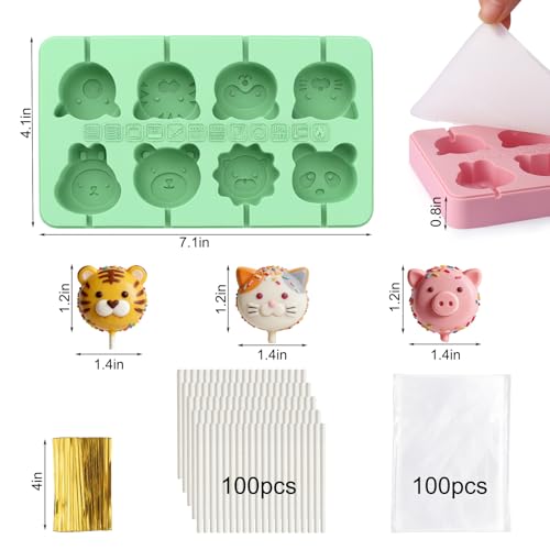 Cake Pop Mold Kit (Animal)