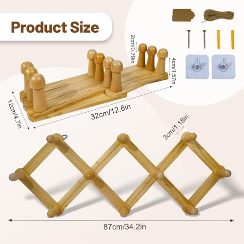 Rustic Adjustable Herb Drying Rack