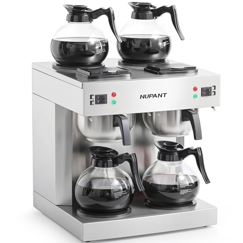Dual Drip Commercial Coffee Maker (1.8LX 2)