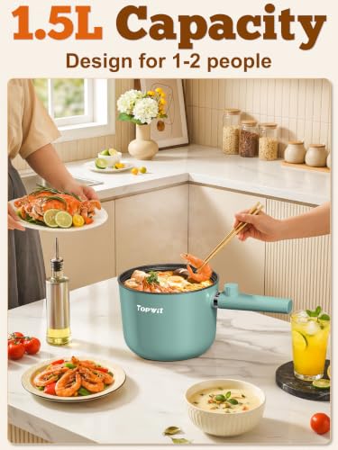 1.5L Hot Pot Electric (1.6 Quarts / Green 1)