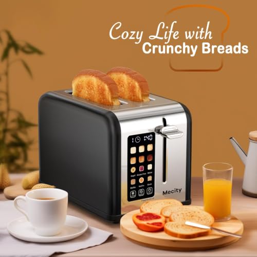 2 Slice Touch Screen Toaster
