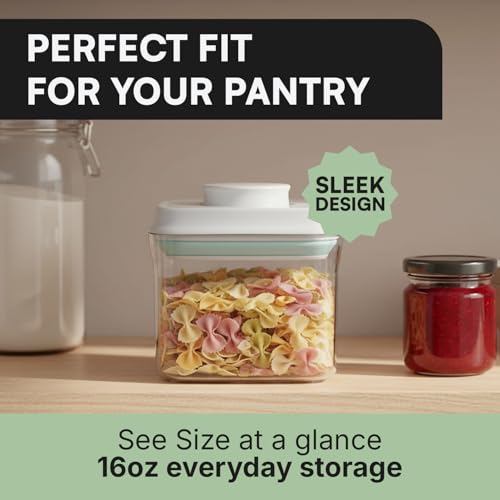 Bop Top Airtight Food Storage Containers with Lid Multi Pack (Set of 5)