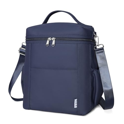 NOL Insulated Lunch Bags for Women Cooler Bag Lightweight Nylon Waterproof Lunch Box for Work