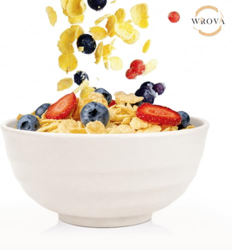 Wheat Straw Bowls Set 60 OZ (60 oz / White)