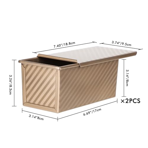 Pullman Loaf Pan with Lid (2 Count)