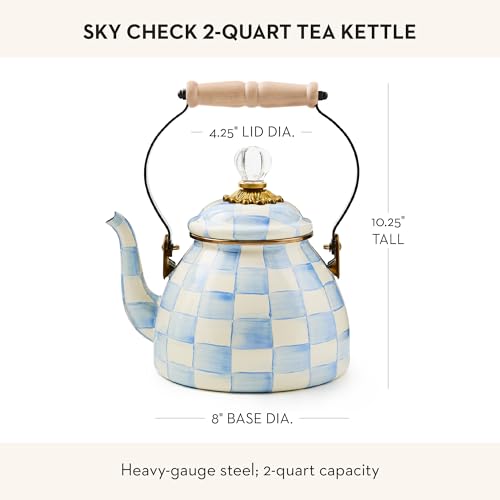 Tea Kettle 2 Quarts (Sky Check / 2 Quarts)
