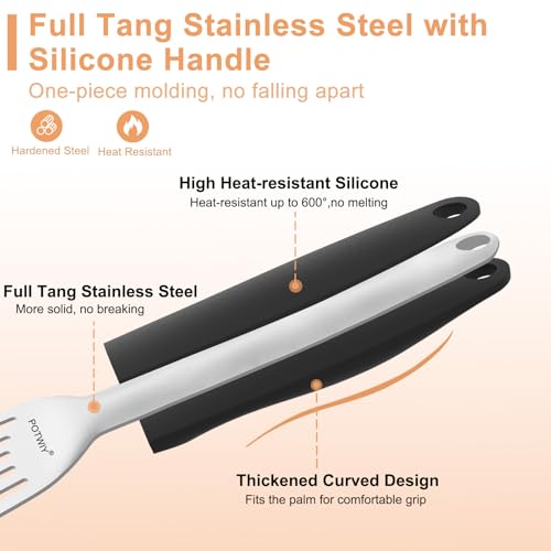Stainless Steel Fish Spatula (L-13.5")