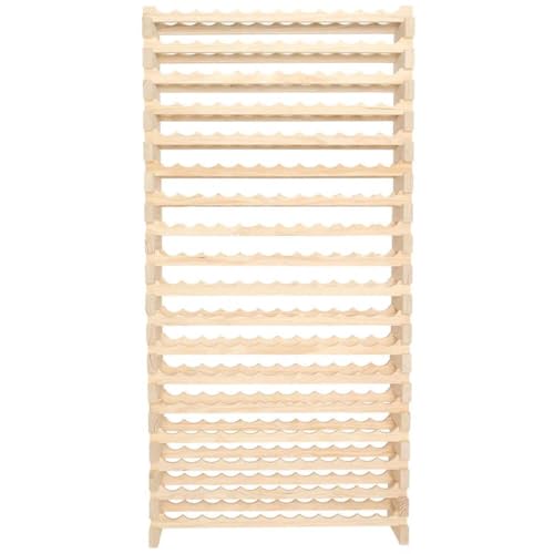 216 Bottle Wine Rack Natural Pine (Natural Pine)