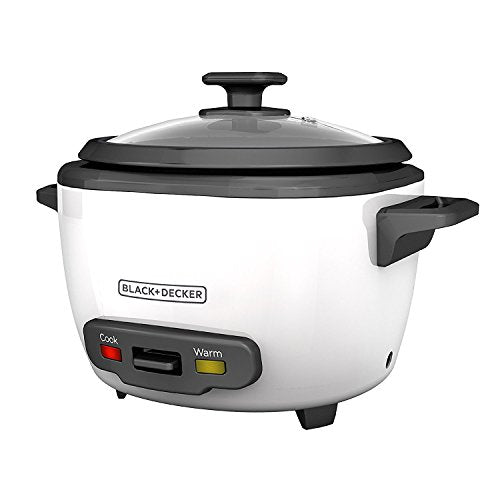 2-in-1 Rice Cooker and Food Steamer, 16 Cup (7 Cup Uncooked), White, RC516C (16 cup / Food Steamer)