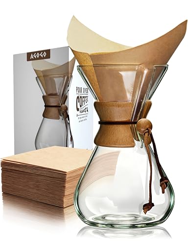 Pour Over Coffee Maker Set (Classic Shape / 40 Ounces)