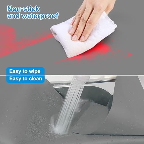 Silicone Mat for Kitchen Counter (Dark Gray / 27.5" x 16.5")