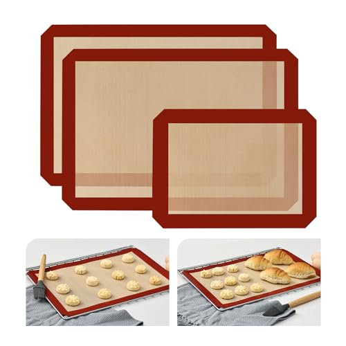 3 Pack Silicone Baking Mat