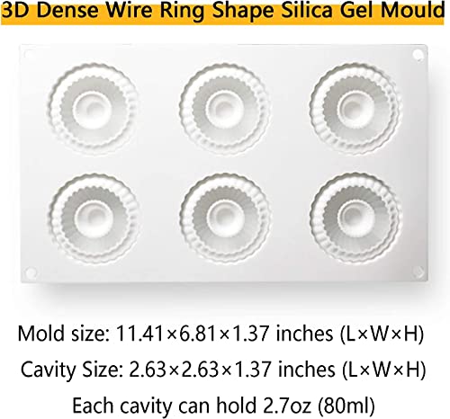 Spiral Silicone Mold for Baking Mousse Cake
