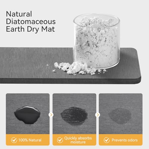 Kitchen Sink Caddy with Instant Drying Stone