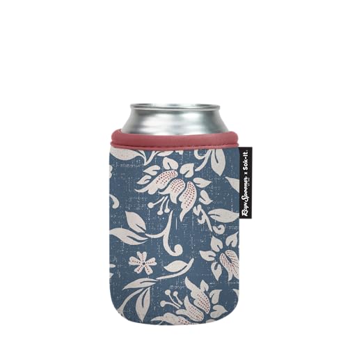 CanSok Sleeve for Beer & Soda Insulated Neoprene Cover (Reyn Spooner Kia Orana / 12oz Can Sleeve)