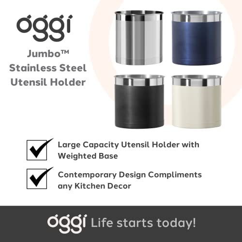 Stainless Steel Jumbo Utensil Holder