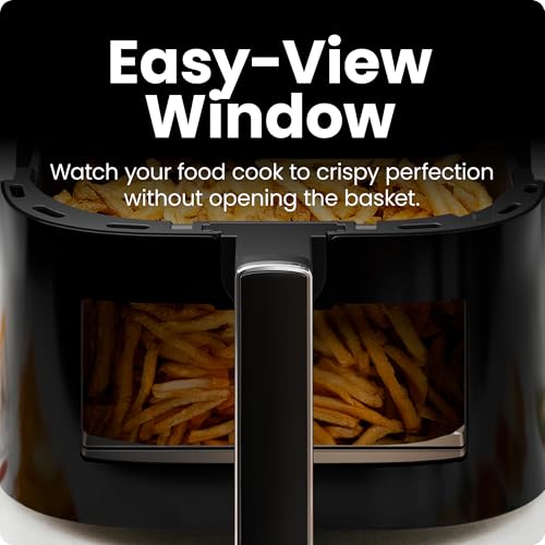 Air Fryer 6 QT Compact Airfryer for Quick & Easy Meals (6 quart - Window)