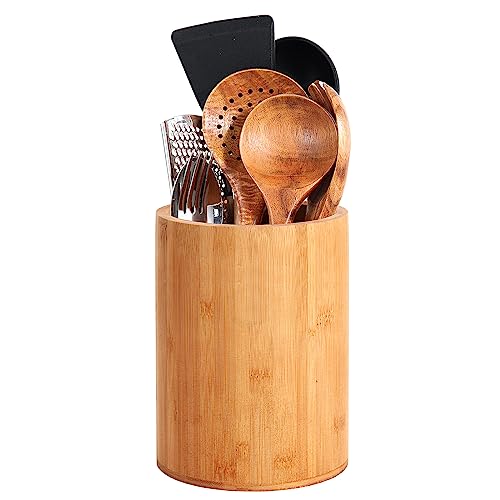Bamboo Utensil Holder