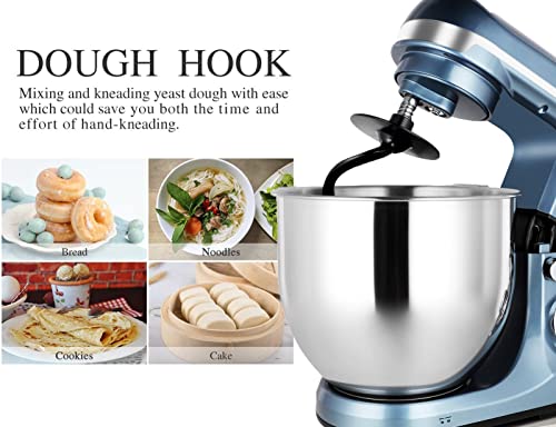 Professional Stand Mixer (Silver Blue)