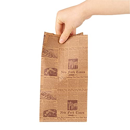 Kraft Paper Newsprint Bag (4 lb / Kraft Newsprint)