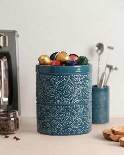 Kitchen Utensil Holder (Grayish Blue)