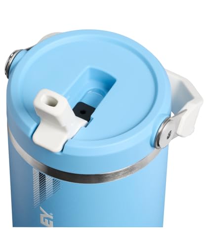 IceFlow 2.0 Flip Straw Tumbler (Team Light Blue White / 30 Ounces)
