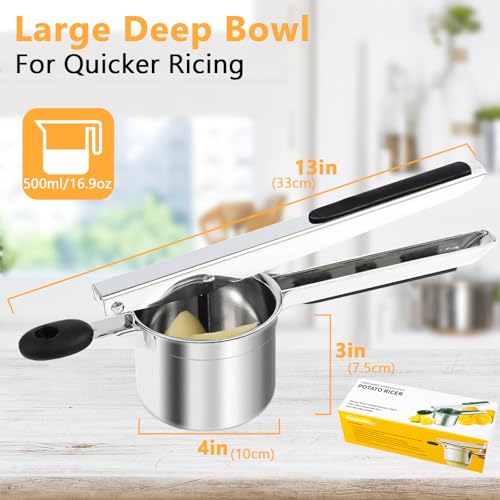 Potato Ricer With 3 Discs
