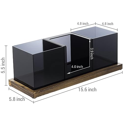 Coffee Organizer (Brown, Black)