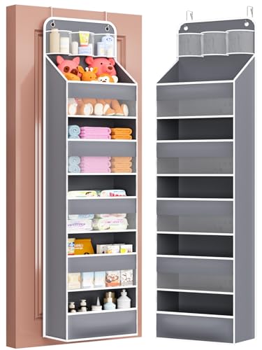 Over Door Hanging Organizer (Grey / 1 pack)